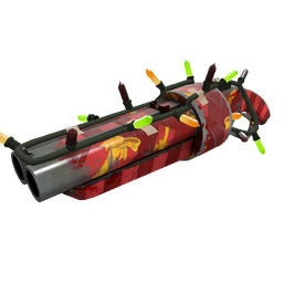 Strange Festivized Killstreak Gift Wrapped Scattergun (Battle Scarred)