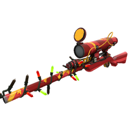 Strange Festivized Gift Wrapped Sniper Rifle (Field-Tested)