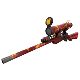 Gift Wrapped Sniper Rifle (Battle Scarred)
