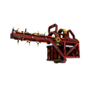 Strange Festivized Specialized Killstreak Gift Wrapped Brass Beast (Field-Tested)
