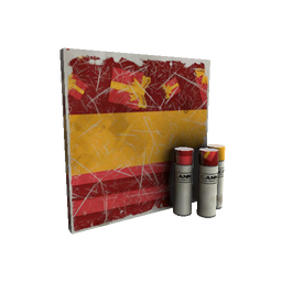 free tf2 item Strange Gift Wrapped War Paint (Well-Worn)