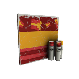 free tf2 item Strange Gift Wrapped War Paint (Field-Tested)