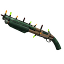 Unusual Festivized Specialized Killstreak Alpine Shotgun (Minimal Wear) (Isotope)