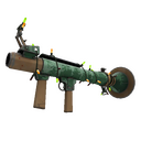 Unusual Festivized Killstreak Alpine Rocket Launcher (Field-Tested) (Hot)