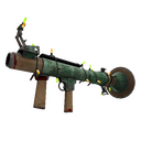 Strange Festivized Alpine Rocket Launcher (Battle Scarred)