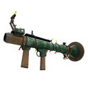 Unusual Festivized Killstreak Alpine Rocket Launcher (Well-Worn) (Isotope)