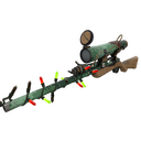 Festivized Alpine Sniper Rifle (Well-Worn)