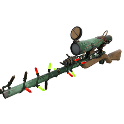 Festivized Alpine Sniper Rifle (Well-Worn)