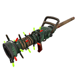 Festivized Alpine Medi Gun (Battle Scarred)