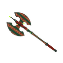 Strange Festivized Specialized Killstreak Sleighin' Style Scotsman's Skullcutter (Minimal Wear)
