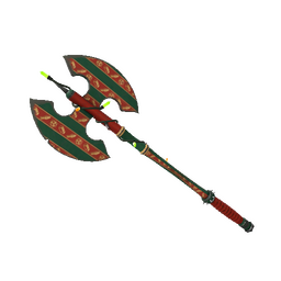 free tf2 item Strange Festivized Specialized Killstreak Sleighin' Style Scotsman's Skullcutter (Minimal Wear)