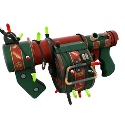 free tf2 item Festivized Sleighin' Style Stickybomb Launcher (Minimal Wear)