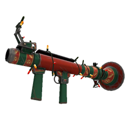 free tf2 item Festivized Sleighin' Style Rocket Launcher (Field-Tested)