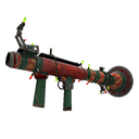 Festivized Sleighin' Style Rocket Launcher (Battle Scarred)