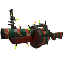Unusual Festivized Professional Killstreak Sleighin' Style Grenade Launcher (Field-Tested) (Hot)