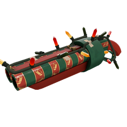 free tf2 item Unusual Festivized Specialized Killstreak Sleighin' Style Scattergun (Factory New)