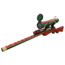 Unusual Killstreak Sleighin' Style Sniper Rifle (Minimal Wear) (Isotope)