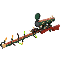 Festivized Sleighin' Style Sniper Rifle (Minimal Wear)