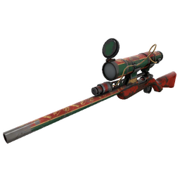 free tf2 item Sleighin' Style Sniper Rifle (Battle Scarred)