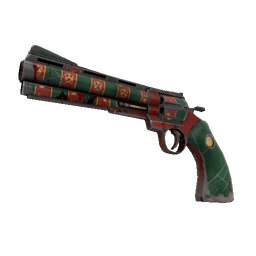 free tf2 item Strange Sleighin' Style Revolver (Battle Scarred)