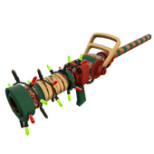 Strange Festivized Specialized Killstreak Sleighin' Style Medi Gun (Factory New)