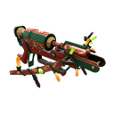 Unusual Festivized Professional Killstreak Sleighin' Style Crusader's Crossbow (Factory New) (Cool)