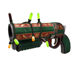 Festivized Sleighin' Style Scorch Shot (Well-Worn)