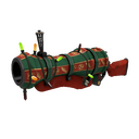 Strange Festivized Professional Killstreak Sleighin' Style Loose Cannon (Well-Worn)