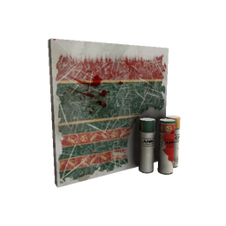 free tf2 item Sleighin' Style War Paint (Battle Scarred)