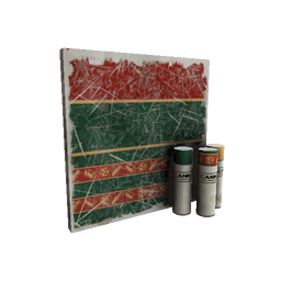 free tf2 item Strange Sleighin' Style War Paint (Well-Worn)