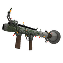Unusual Festivized Killstreak Smissmas Camo Rocket Launcher (Field-Tested) (Isotope)