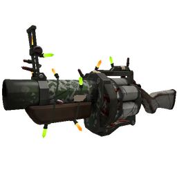 free tf2 item Festivized Smissmas Camo Grenade Launcher (Battle Scarred)