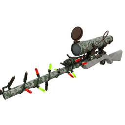 free tf2 item Festivized Smissmas Camo Sniper Rifle (Factory New)