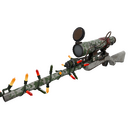 Strange Festivized Specialized Killstreak Smissmas Camo Sniper Rifle (Well-Worn)