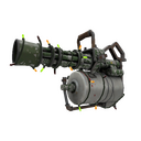 Strange Festivized Killstreak Smissmas Camo Minigun (Field-Tested)