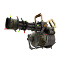 Strange Festivized Antique Annihilator Minigun (Battle Scarred)