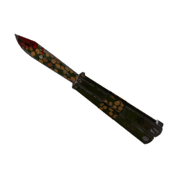 free tf2 item Gourdy Green Knife (Battle Scarred)