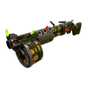 Strange Festivized Specialized Killstreak Gourdy Green Panic Attack (Well-Worn)