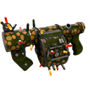 Unusual Festivized Specialized Killstreak Gourdy Green Stickybomb Launcher (Field-Tested) (Hot)