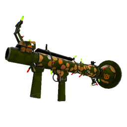 Strange Festivized Gourdy Green Rocket Launcher (Minimal Wear)