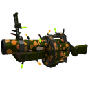 Strange Festivized Gourdy Green Grenade Launcher (Field-Tested)