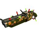 Strange Festivized Specialized Killstreak Gourdy Green Scattergun (Minimal Wear)
