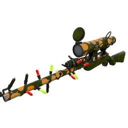 Festivized Gourdy Green Sniper Rifle (Field-Tested)