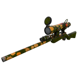 free tf2 item Gourdy Green Sniper Rifle (Well-Worn)