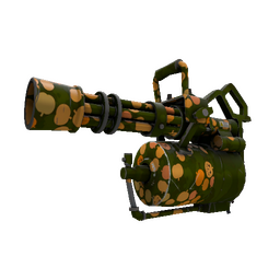 Strange Specialized Killstreak Gourdy Green Minigun (Minimal Wear)