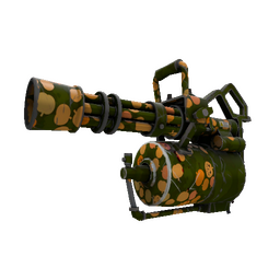 Strange Gourdy Green Minigun (Field-Tested)