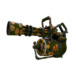 free tf2 item Strange Killstreak Gourdy Green Minigun (Well-Worn)