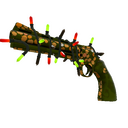 Strange Festivized Gourdy Green Revolver (Factory New)
