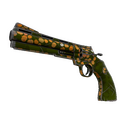 Strange Specialized Killstreak Gourdy Green Revolver (Field-Tested)