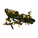 Unusual Festivized Specialized Killstreak Gourdy Green Crusader's Crossbow (Minimal Wear) (Isotope)